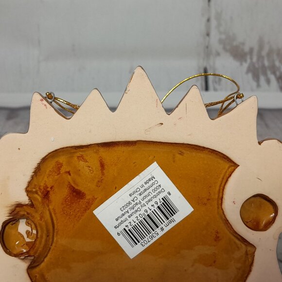 Angel Ornament 5 Angels Ceramic Christmas Religious Deluxe Imports 5.5" x 6" - Picture 7 of 12